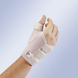 Muñequera elástica con férula de pulgar