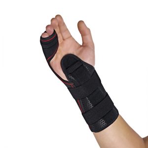 Muñequera con férula palmar y dorsal para 4º y/o 5º metacarpianos