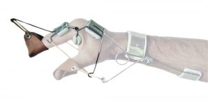 Adietamiento extensor de dedos para férula dinámica de mano